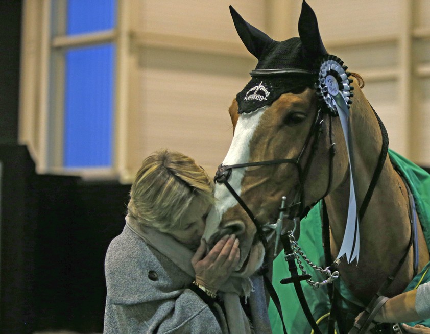 Ruth Krech and Pret a Tout (Photo: World of Show Jumping / Jenny Abrahamsson)