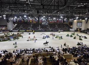 Wide view of the arena for the Rolex Grand Prix (c) Rolex/Kit Houghton