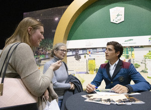 Meet & Greet at the Rolex Grand Slam Stand (Photo credit: The Dutch Masters / Remco Veurink)