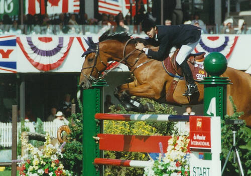 Image 1_World's first CAD $1M Grand Prix held at Spruce Meadows 'Masters' tournament and won by Rodrigo Pessoa (BRA) and Gandini Lianos_2000