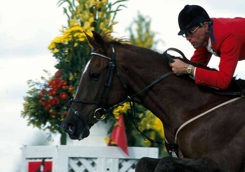 Image 2_The first year Ian Millar and Big Ben competed at Spruce Meadows_1984