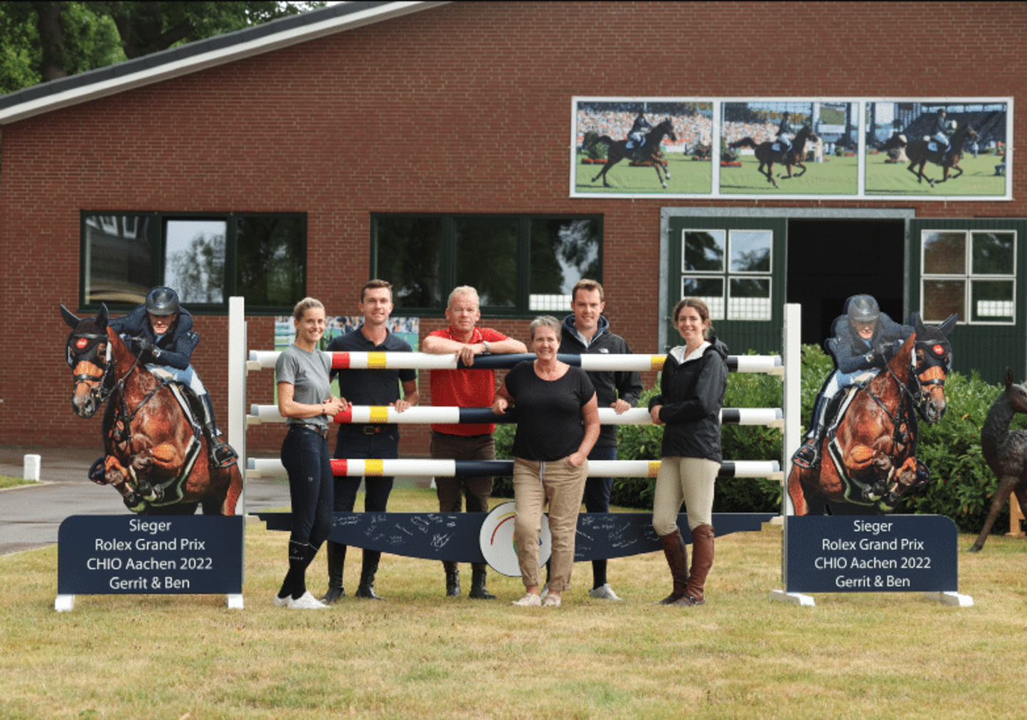 Behind the scenes of the Rolex Grand Slam: Wednesday, 24 August 2022