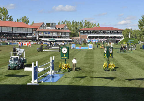 The stadium of Spruce Meadows.