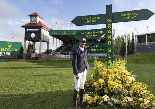 Ben Maher on the road to CHI Geneva - Rolex Grand Slam/Ashley Neuhof
