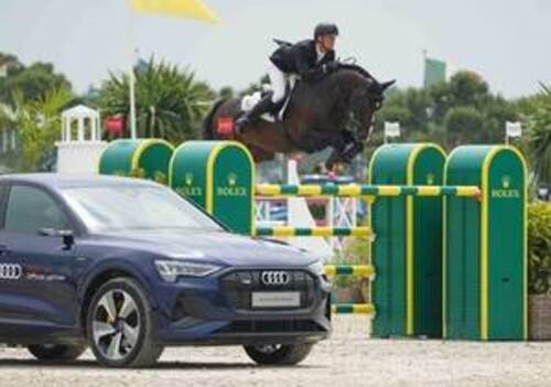Jérôme Guery & Quel Homme de Hus at Knokke Hippique (Photo: Sportfot)