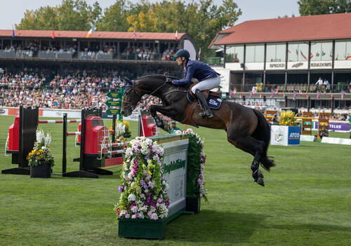 Daniel Deusser at the Spruce Meadows 'Masters' 2025 - Rolex Grand Slam/Ashley Neuhof