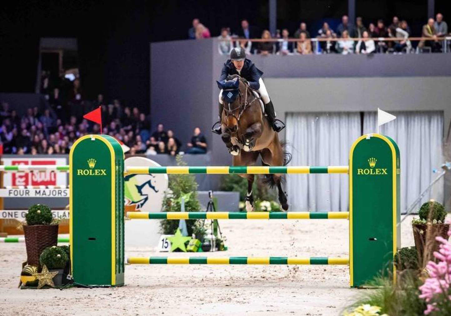 日内瓦国际马术节麦克莱恩·沃德（Mclain Ward）赢得劳力士大奖赛，成为劳力士大满贯新晋种子选手