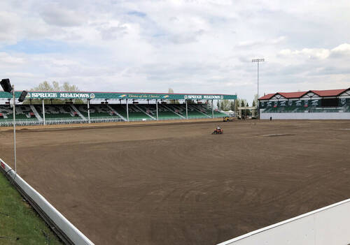 Image 1_ATCO Field at Spruce Meadows cleared, laser leveled, drainage amended and re-sodded_2021