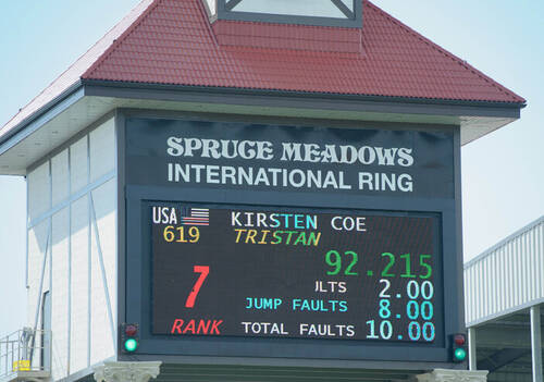 Image 1_New videoboard installed in the International Ring Clock Tower_2010