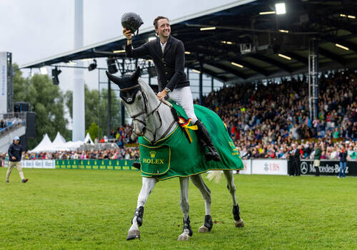 Winner Martin Fuchs and Leone Jei - 2025 (Rolex/Ashley Neuhof)