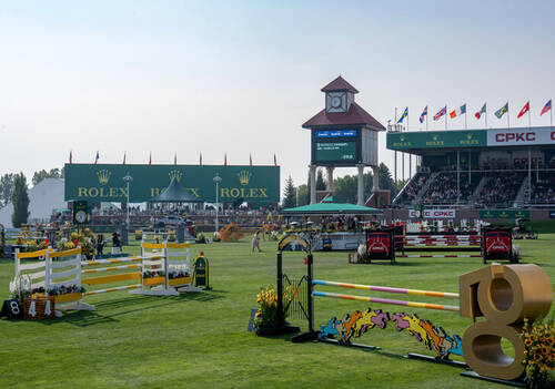 Spruce Meadeows international ring
