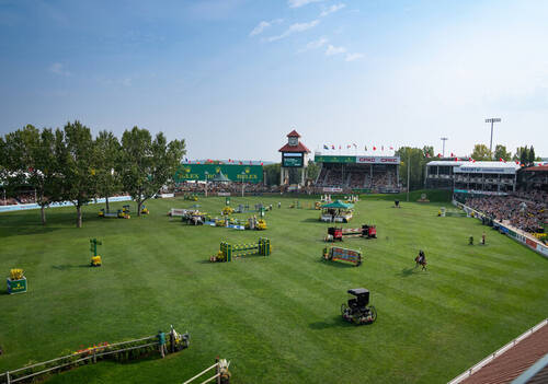 Spruce Meadows international ring