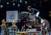 Steve Guerdat (SUI) in competition with Venard de Cerisy in the Trophée de Genève