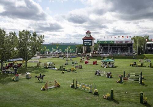Spruce Meadows 'International' ring - Rolex Grand Slam/Tom Lovelock