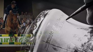 Engraving the Rolex Grand Slam trophy