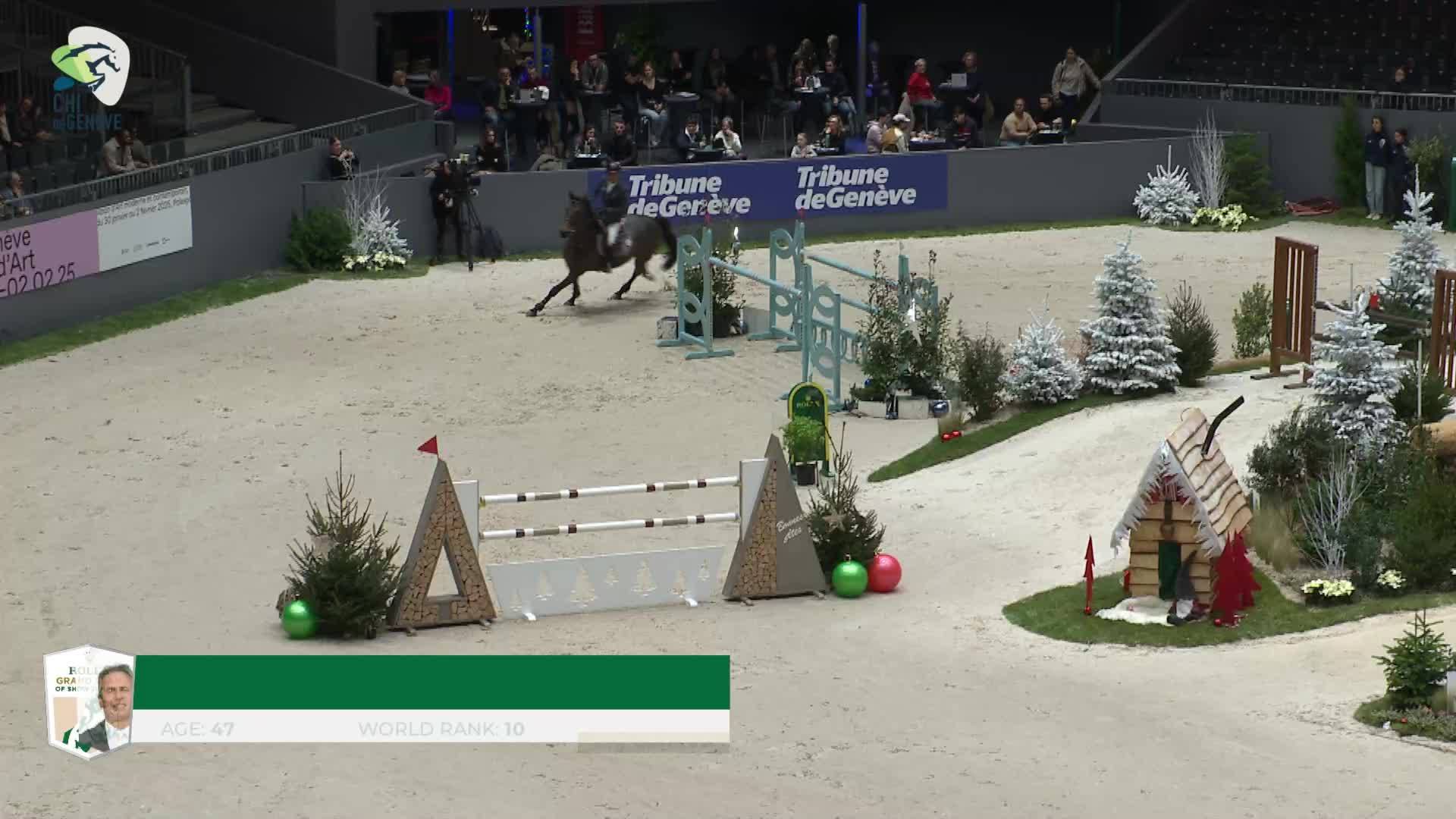 Julien Epaillard with Donatello d'Auge - CHI5* de Genève 2024 - Round 1