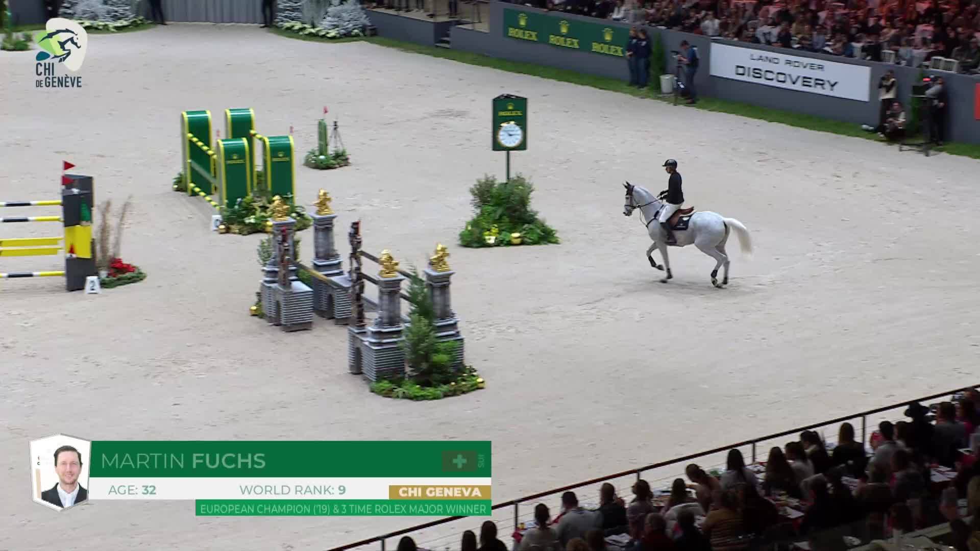Martin Fuchs with Leone Jei - CHI5* de Genève 2024 - Round 1