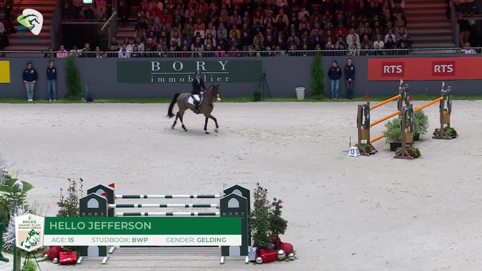 McLain Ward with Imperial Hbf - CSIO5* Aix-la-Chapelle 2025 - Round 1