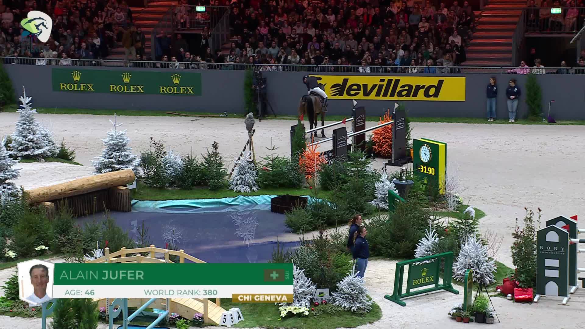 Alain Jufer with Dante Mm - CHI5* de Genève 2024 - Round 1