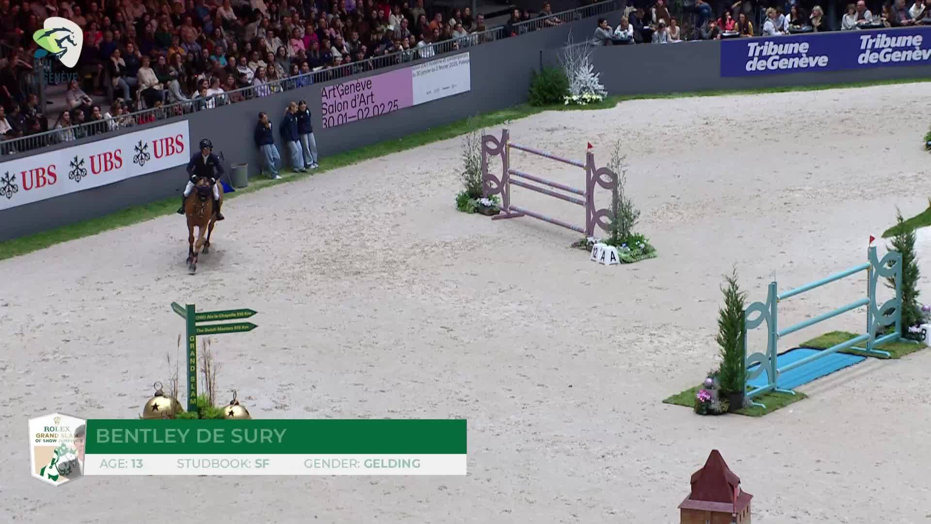 Cian O'Connor with Bentley de Sury - CHI5* de Genève 2024 - Round 1