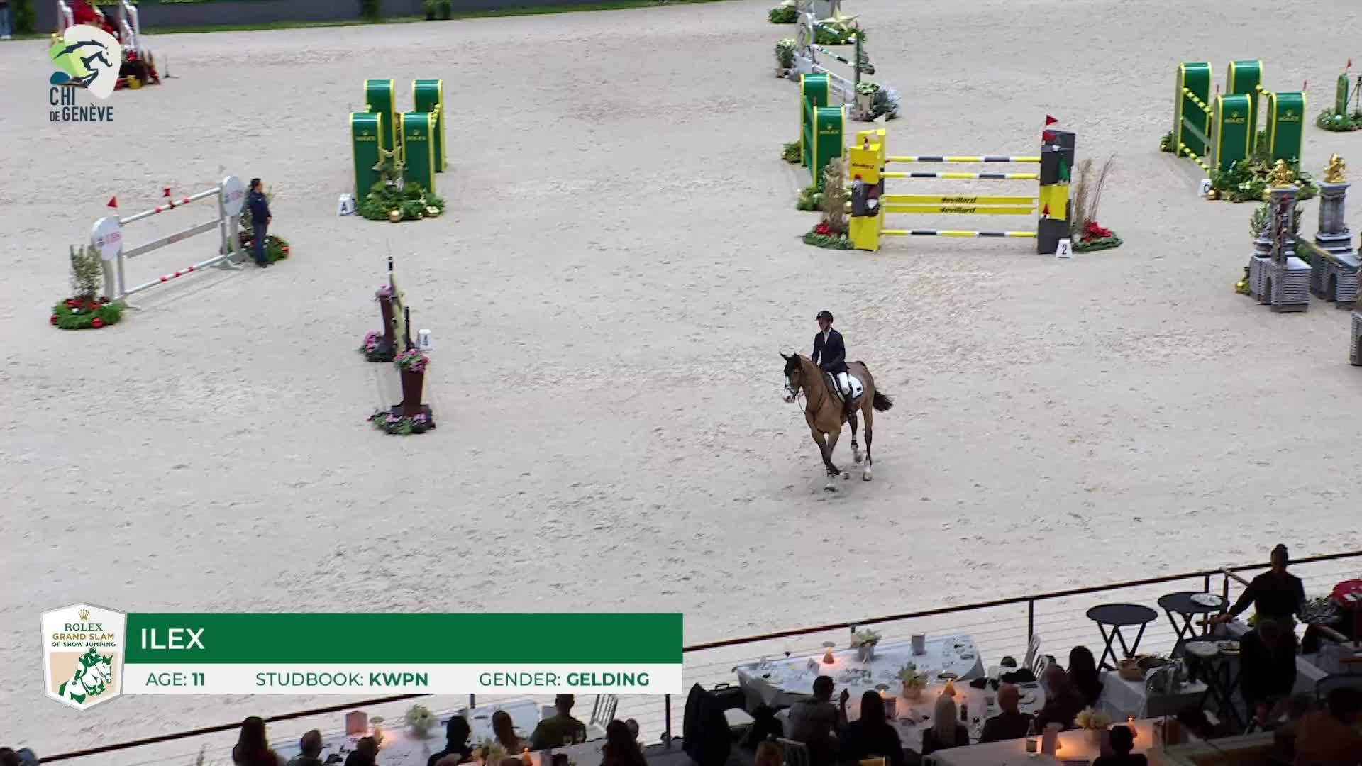 Mclain Ward with Ilex - CHI5* de Genève 2024 - Round 1