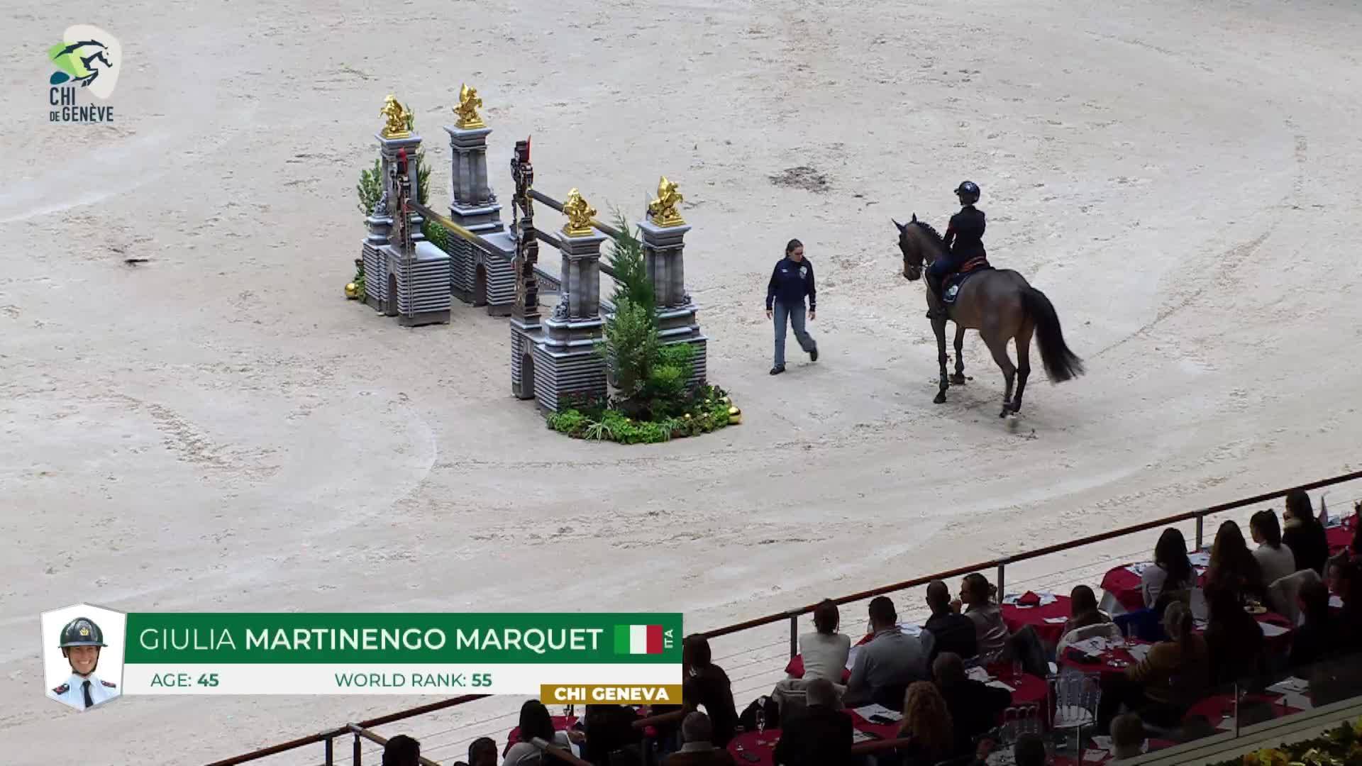 Giulia Martinengo Marquet with Delta Del'isle - CHI5* de Genève 2024 - Jump-Off