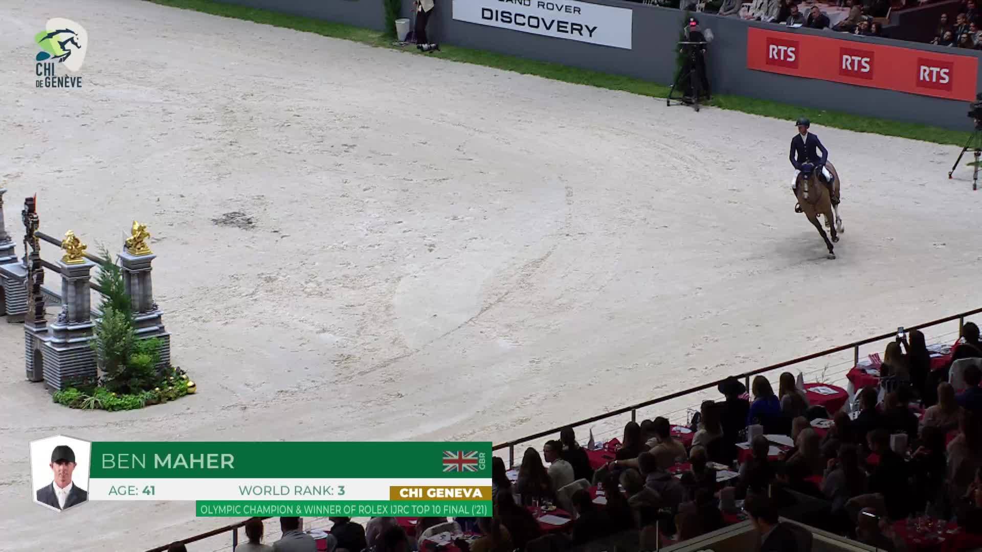 Ben Maher with Point Break - CHI5* de Genève 2024 - Jump-Off