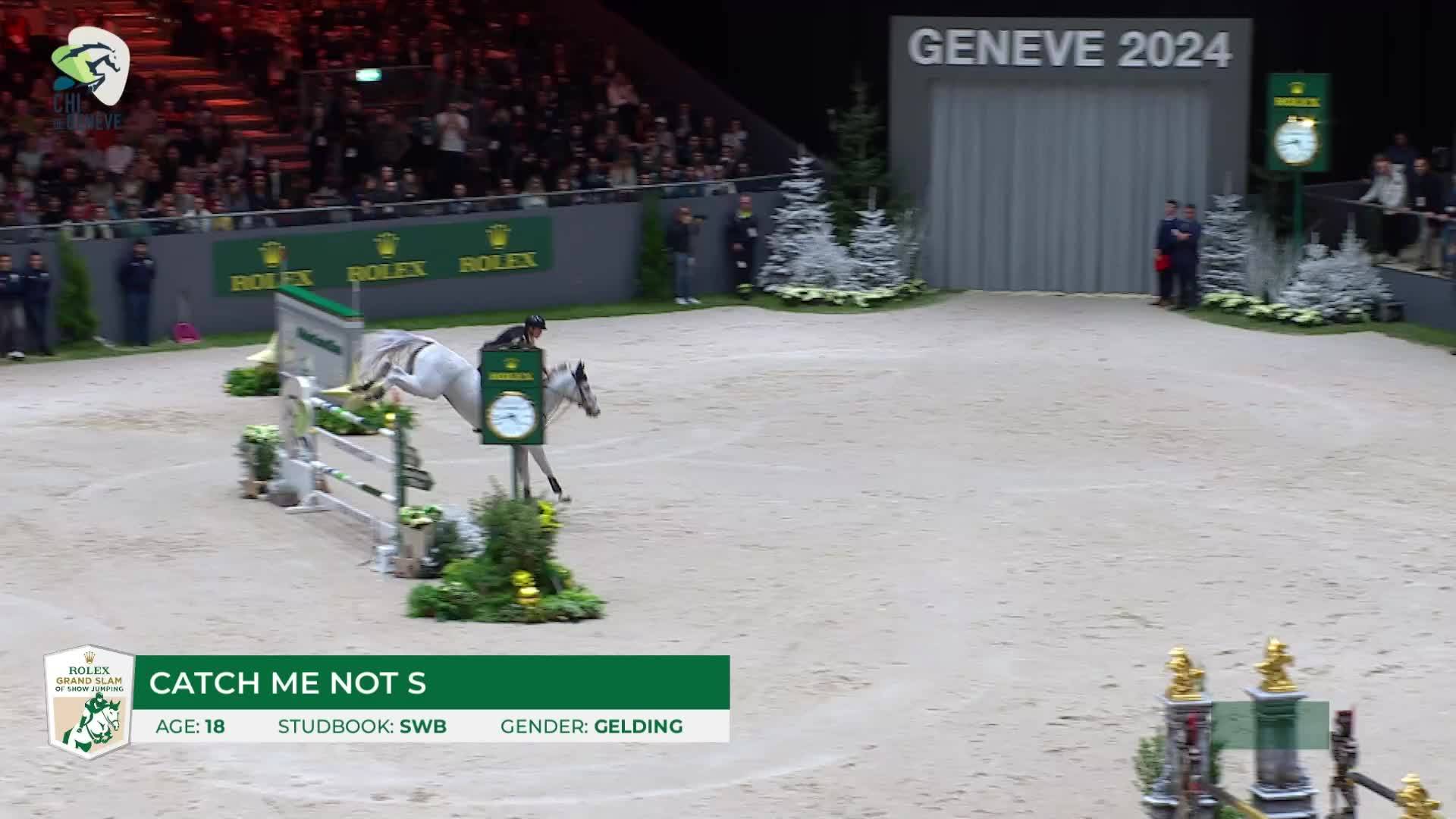 Peder Fredricson with Catch Me Not S - CHI5* de Genève 2024 - Jump-Off