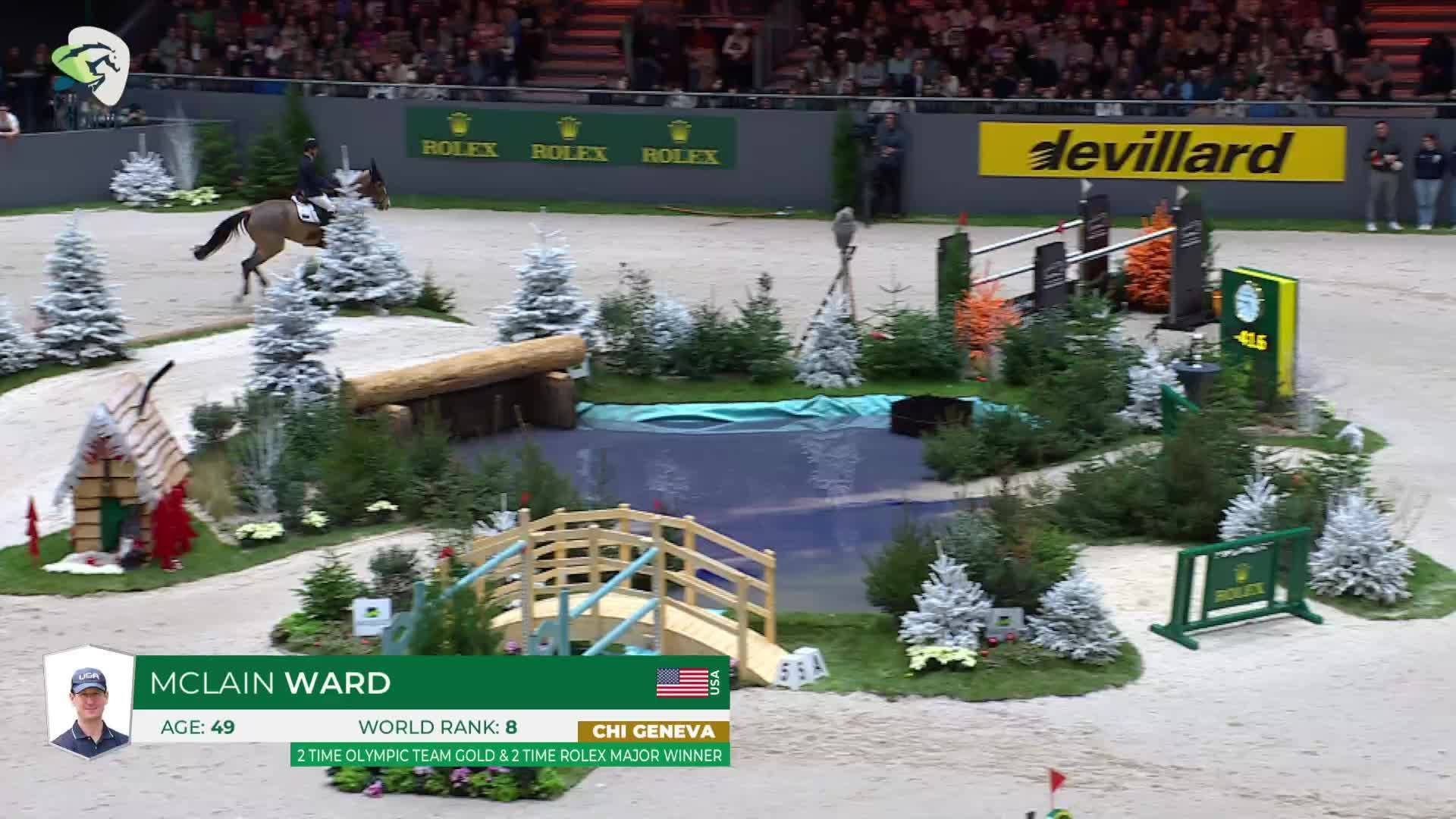 Mclain Ward with Ilex - CHI5* de Genève 2024 - Jump-Off