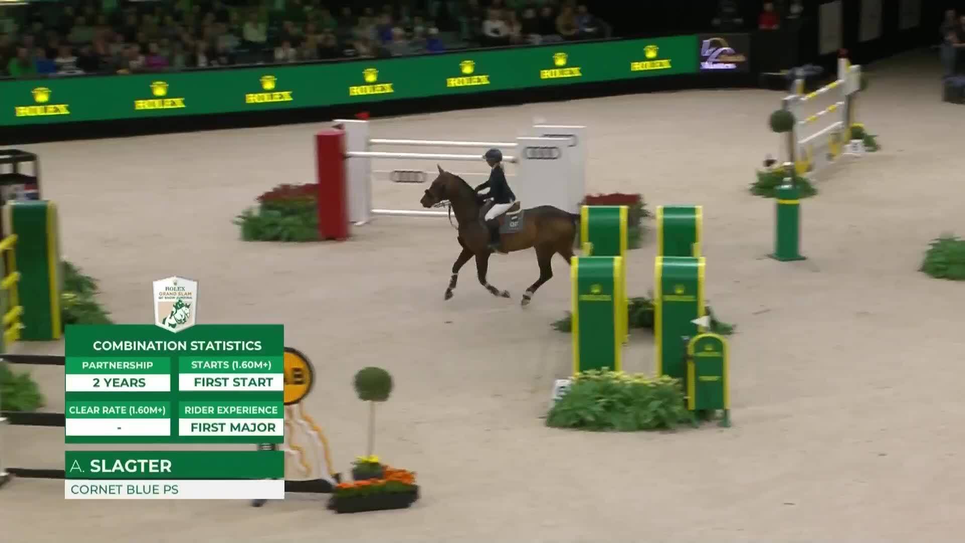 Amanda Slagter with Cornet Blue Ps - CSI5* The Dutch Masters 2025 - Round 1