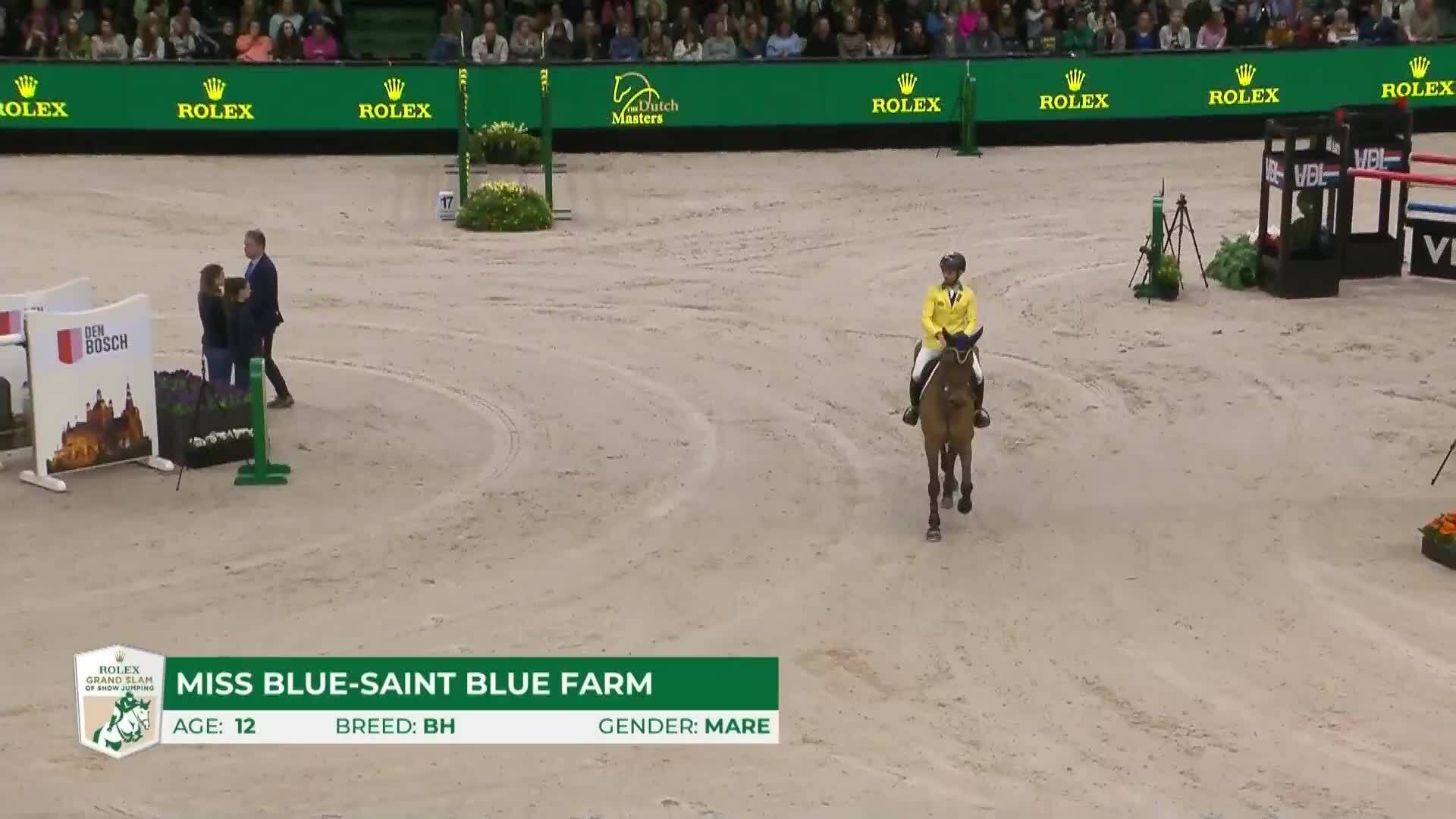 Yuri Mansur with Miss Blue-saint Blue Farm - CSI5* The Dutch Masters 2025 - Jump-Off
