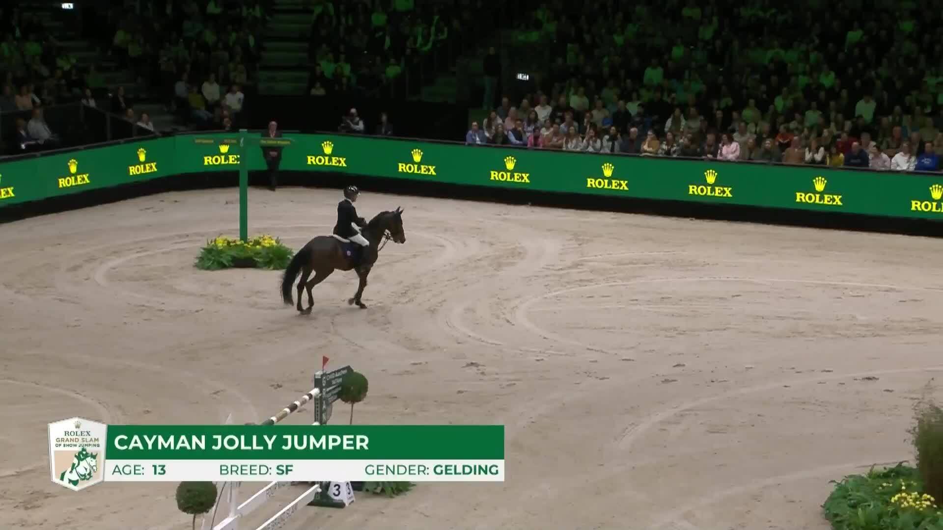 Simon Delestre with Cayman Jolly Jumper - CSI5* The Dutch Masters 2025 - Jump-Off