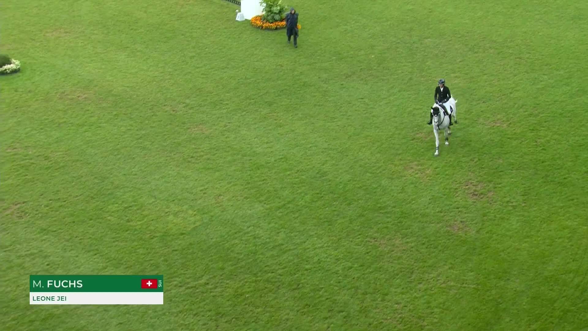 Martin Fuchs with Leone Jei - CSIO5* Aix-la-Chapelle 2025 - Round 2