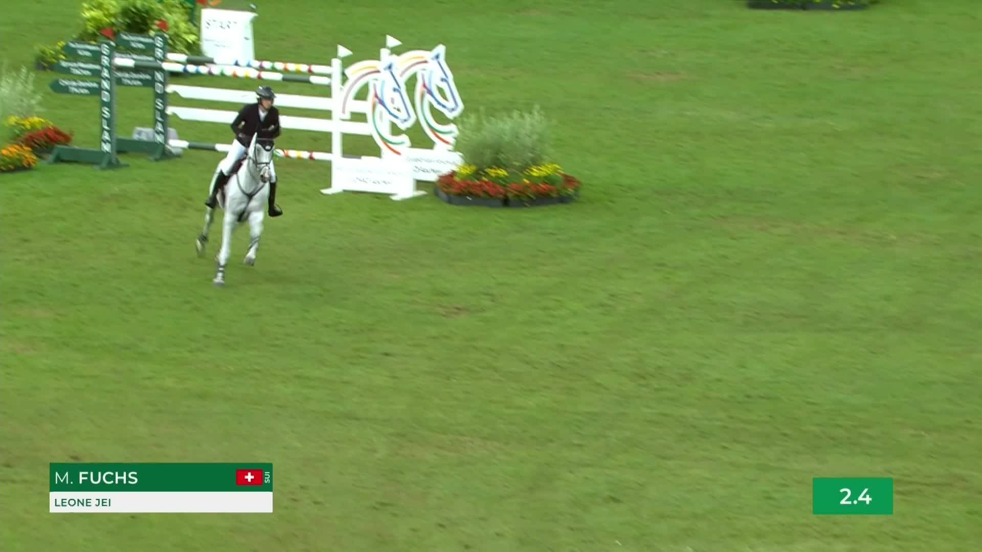Martin Fuchs with Leone Jei - CSIO5* Aix-la-Chapelle 2025 - Jump-off