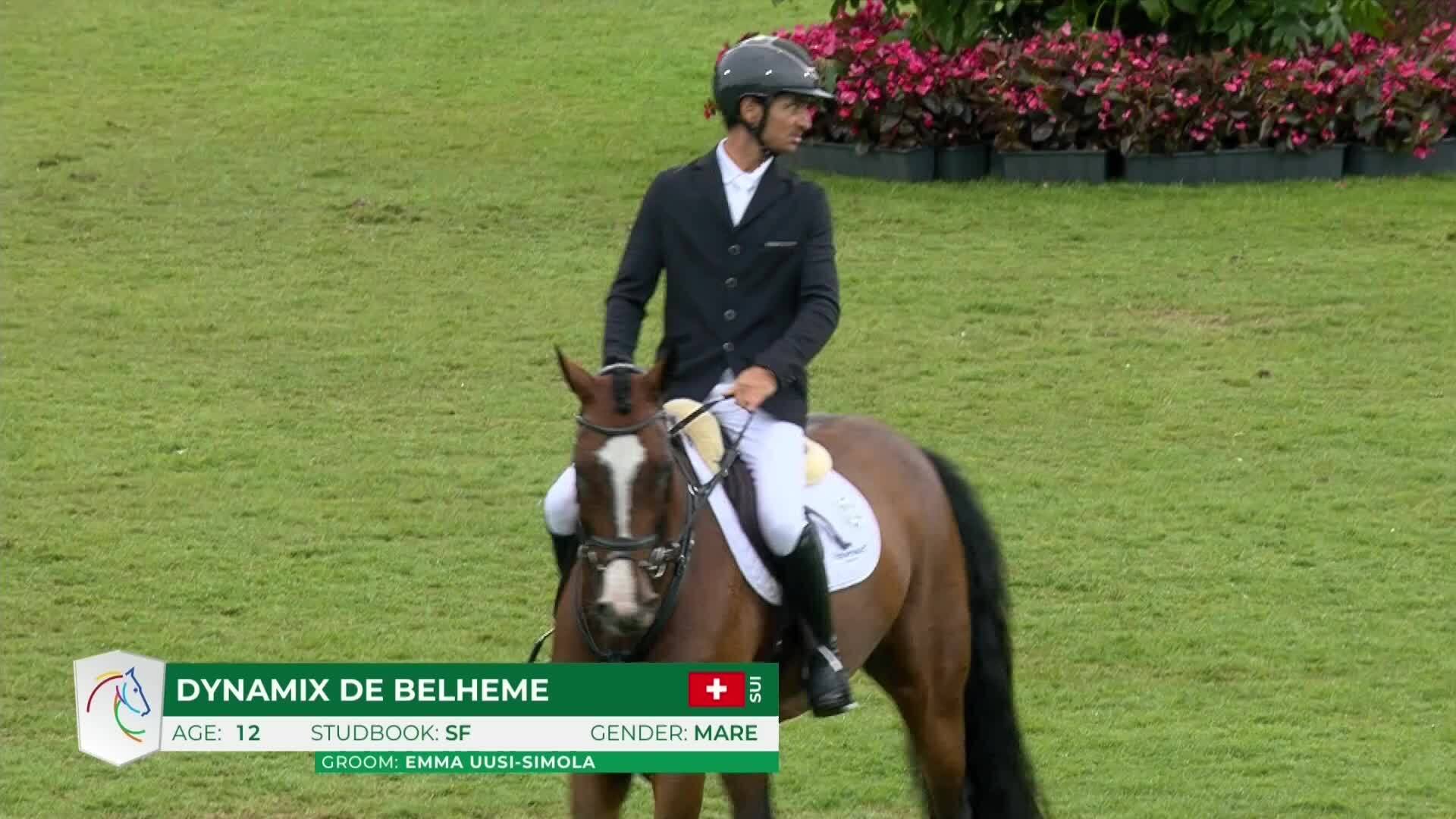 Steve Guerdat with Dynamix de Belheme - CSIO5* Aix-la-Chapelle 2025 - Jump-off