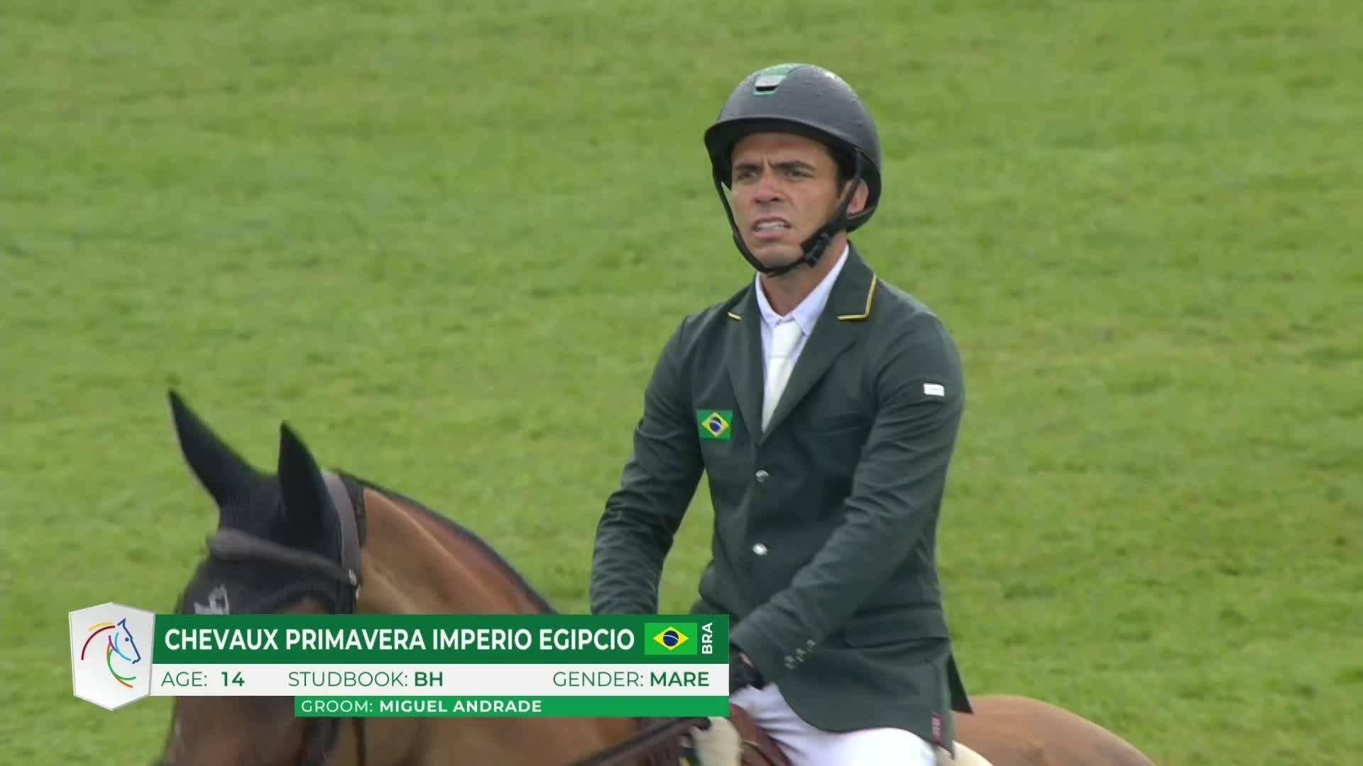 Stephan De Freitas Barcha with Chevaux Primavera Imperio Egipcio - CSIO5* Aix-la-Chapelle 2025 - Round 1