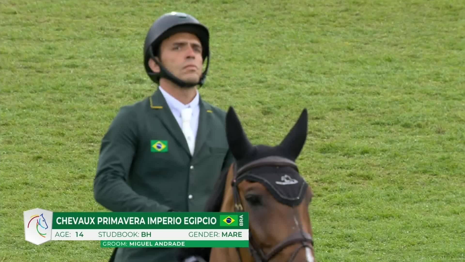 Stephan De Freitas Barcha with Chevaux Primavera Imperio Egipcio - CSIO5* Aix-la-Chapelle 2025 - Jump-off