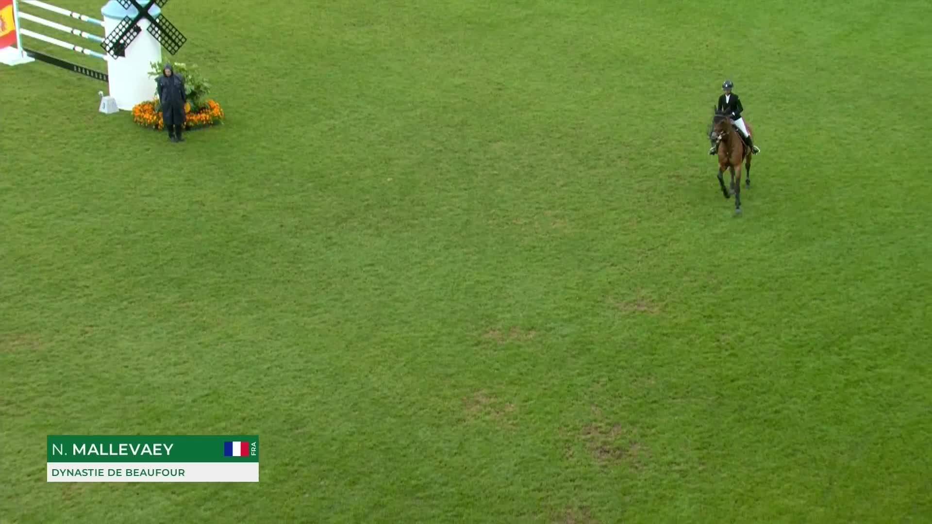 Nina Mallevaey with Dynastie de Beaufour - CSIO5* Aix-la-Chapelle 2025 - Round 2