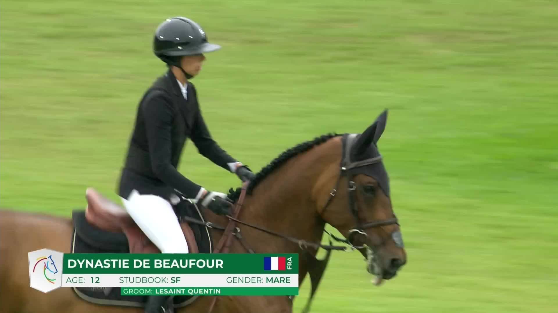 Nina Mallevaey with Dynastie de Beaufour - CSIO5* Aix-la-Chapelle 2025 - Jump-off