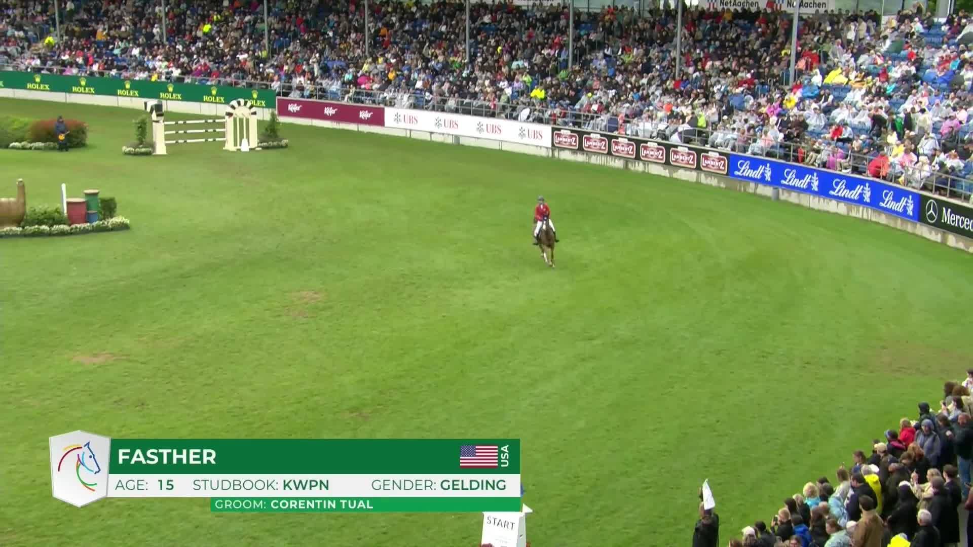 Lillie Keenan with Fasther - CSIO5* Aix-la-Chapelle 2025 - Round 1