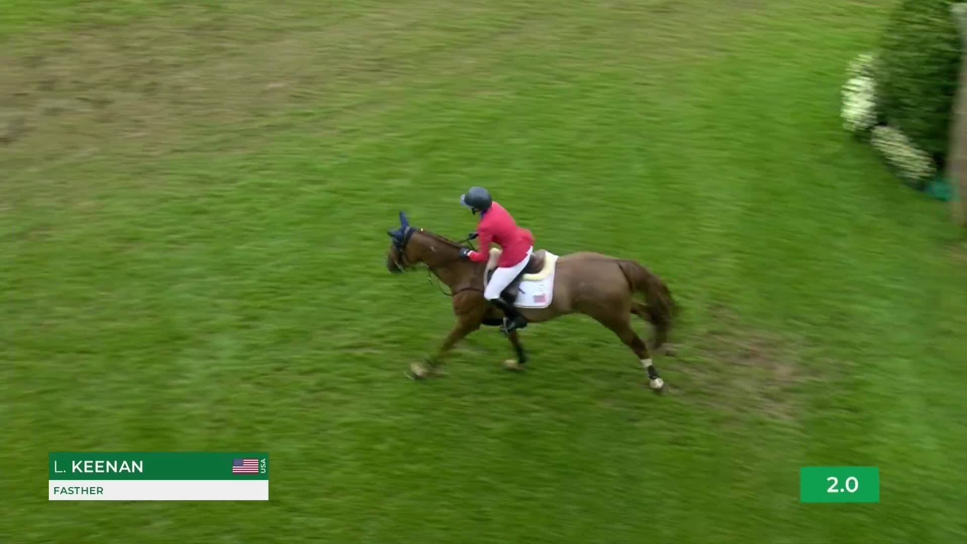 Lillie Keenan with Fasther - CSIO5* Aix-la-Chapelle 2025 - Round 2