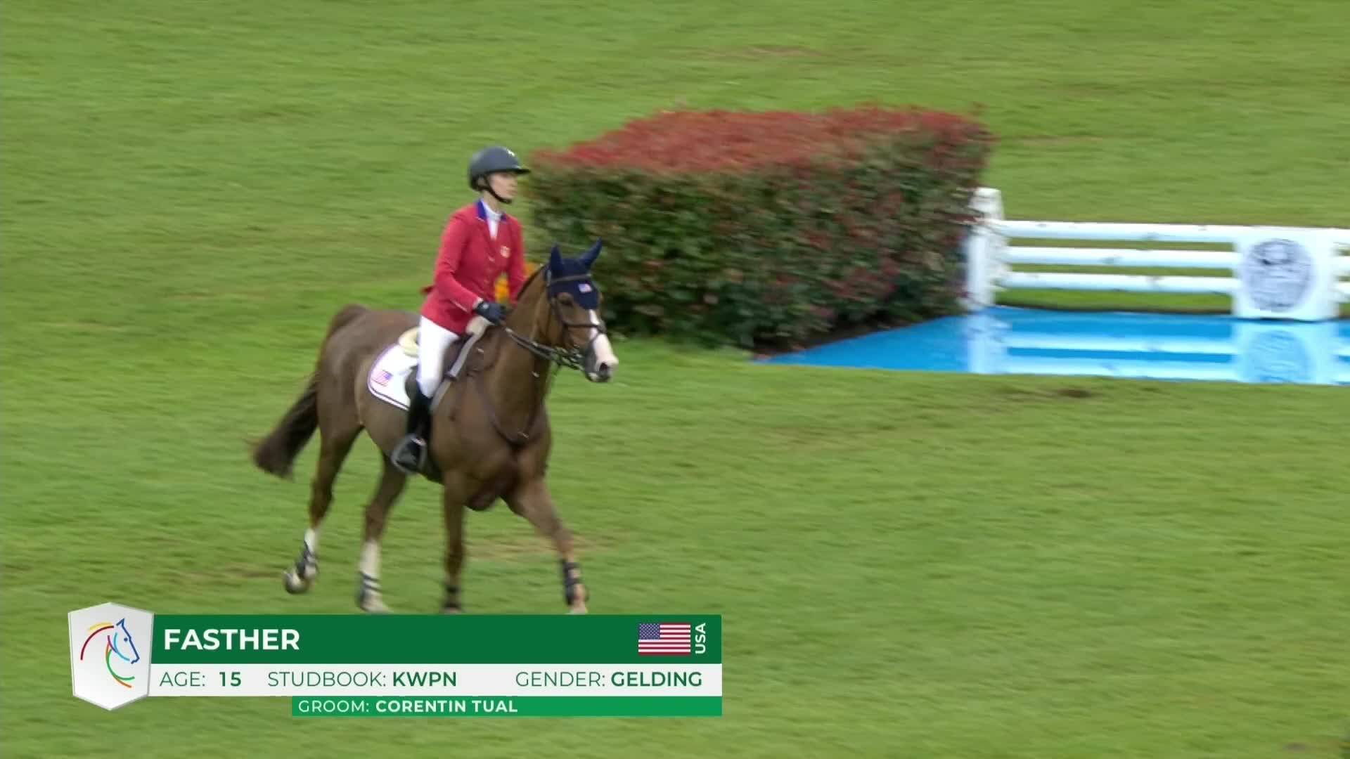 Lillie Keenan with Fasther - CSIO5* Aix-la-Chapelle 2025 - Jump-off