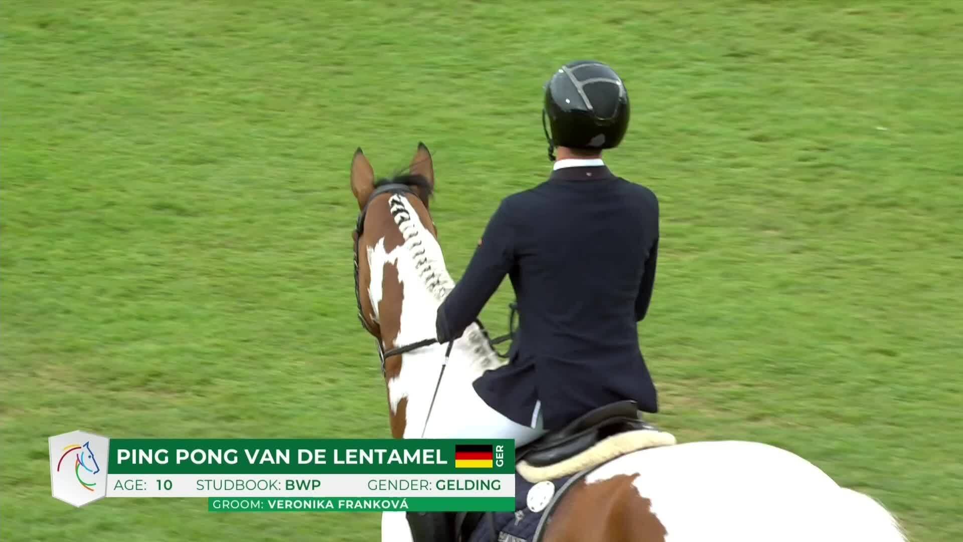 Gerrit Nieberg with Ping Pong Van de Lentamel - CSIO5* Aix-la-Chapelle 2025 - Jump-off