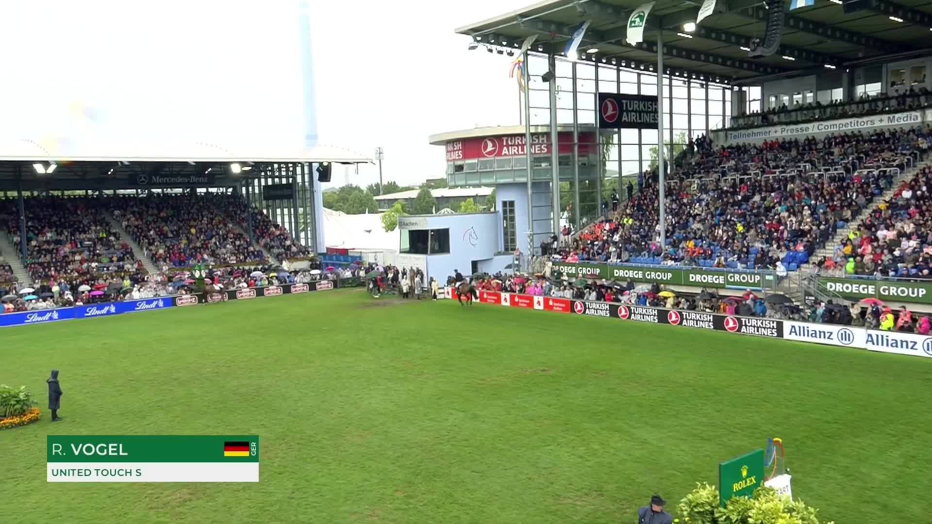 Richard Vogel with United Touch S - CSIO5* Aix-la-Chapelle 2025 - Round 2
