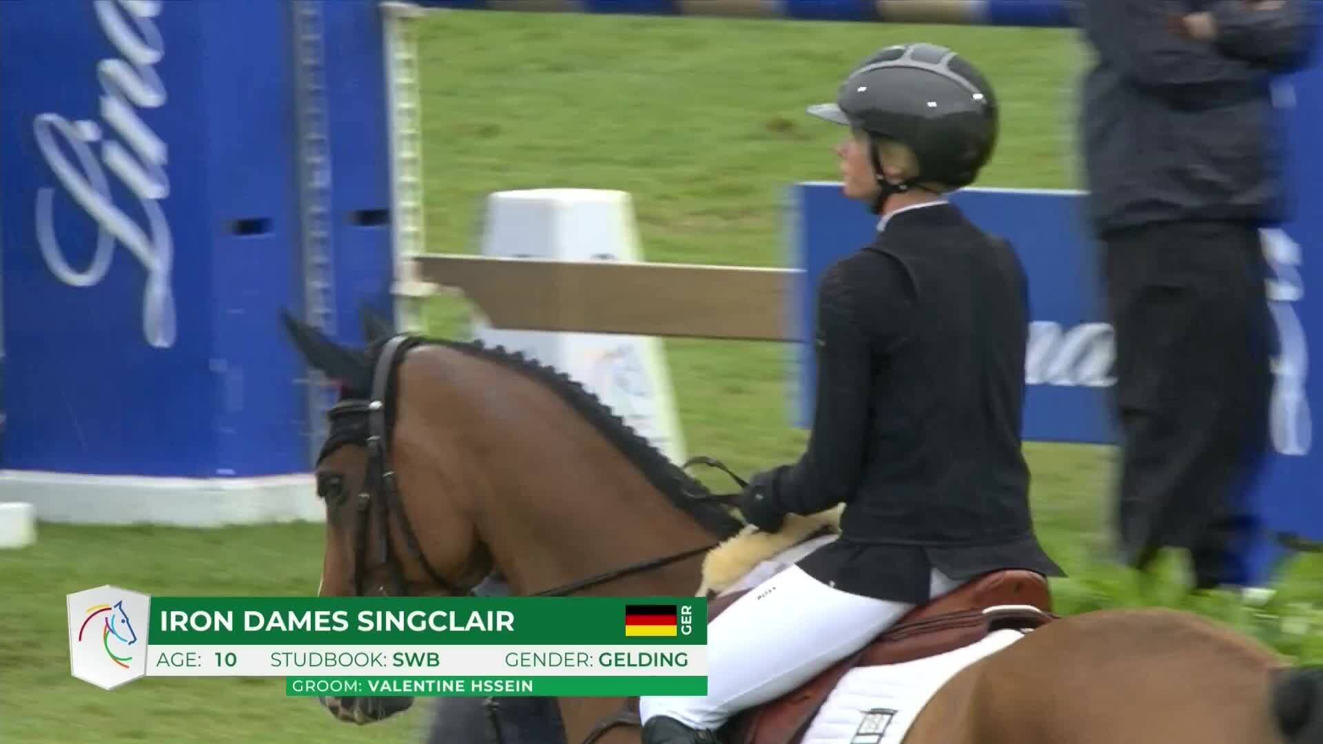 Sophie Hinners with Iron Dames Singclair - CSIO5* Aix-la-Chapelle 2025 - Round 2