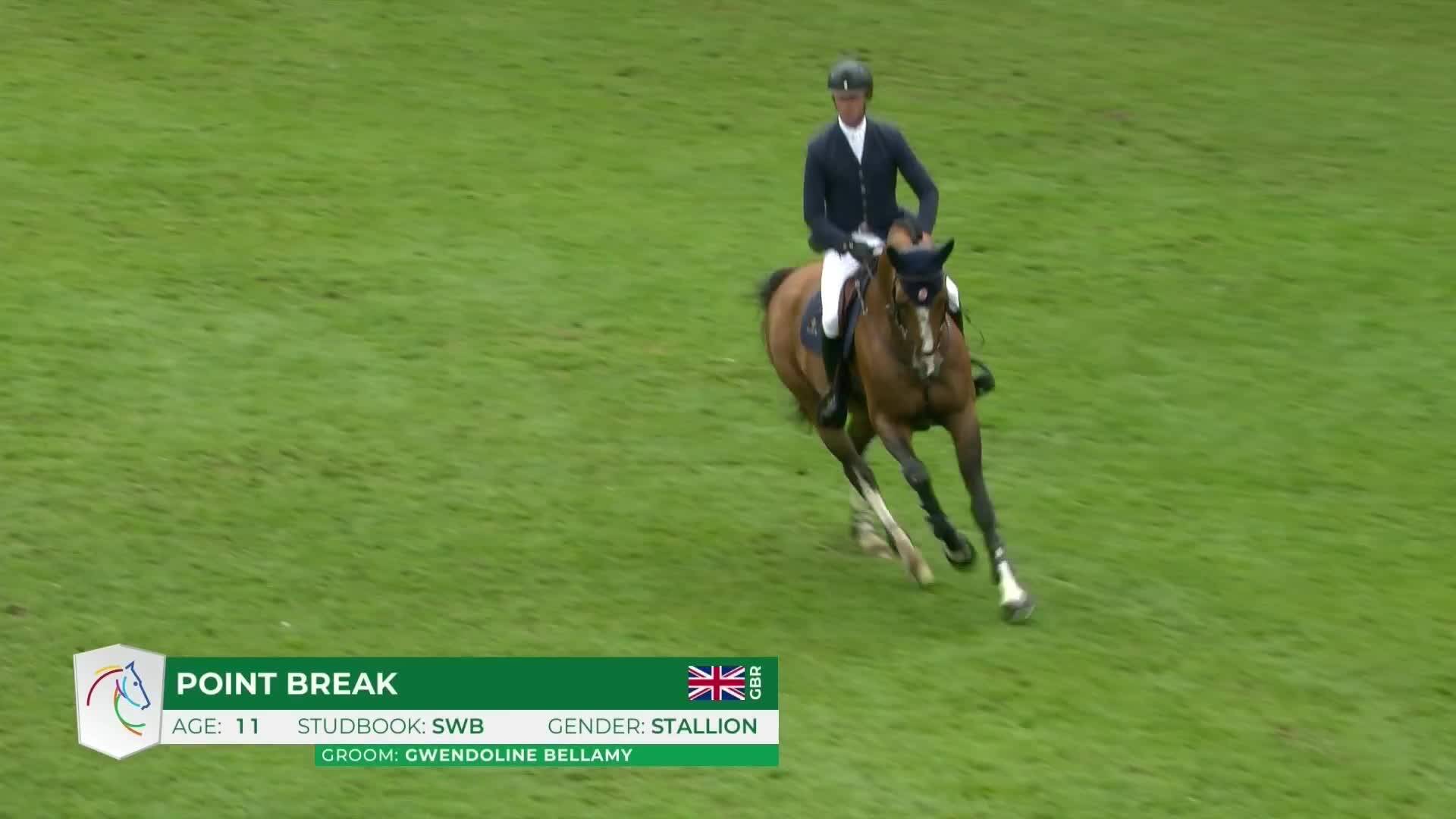 Ben Maher with Point Break - CSIO5* Aix-la-Chapelle 2025 - Round 1