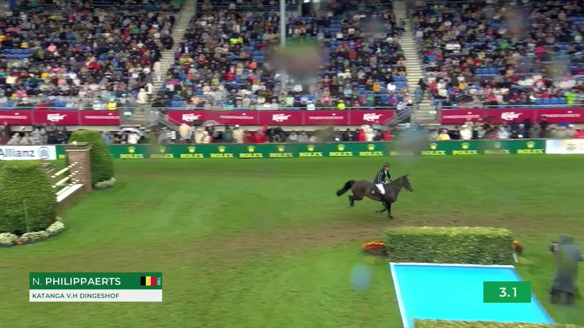 Nicola Philippaerts with Katanga V.h Dingeshof - CSIO5* Aix-la-Chapelle 2025 - Round 2
