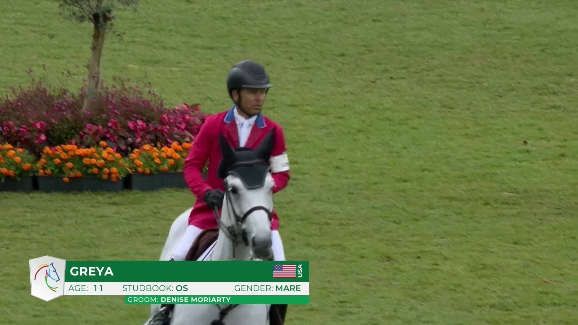 Kent Farrington with Greya - CSIO5* Aix-la-Chapelle 2025 - Round 1