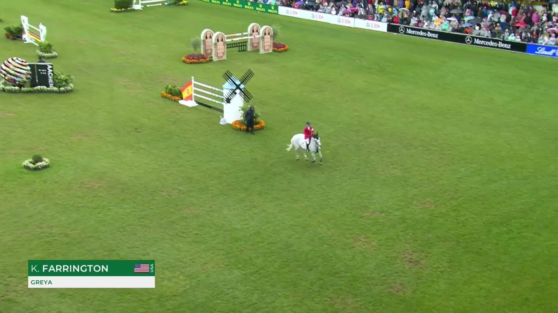Kent Farrington with Greya - CSIO5* Aix-la-Chapelle 2025 - Round 2