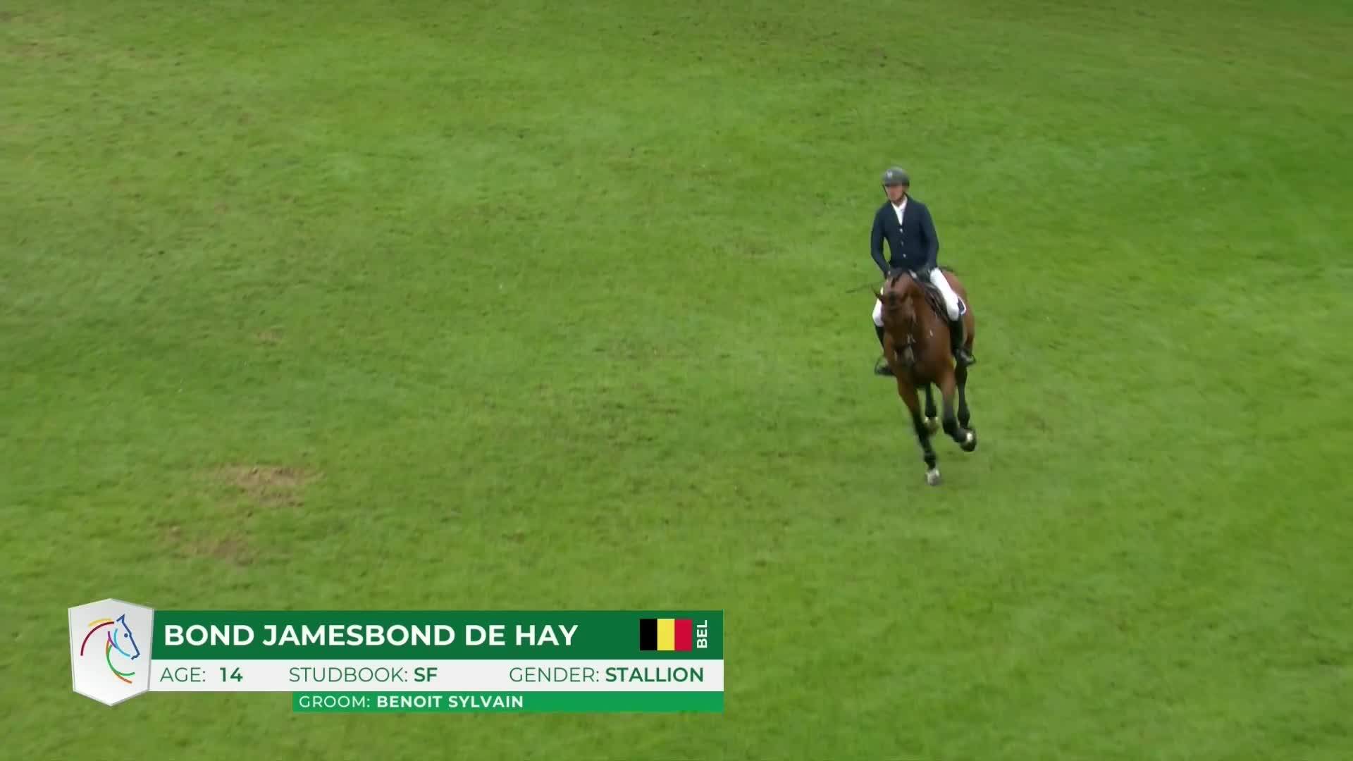 Gregory Wathelet with Bond Jamesbond de Hay - CSIO5* Aix-la-Chapelle 2025 - Round 1
